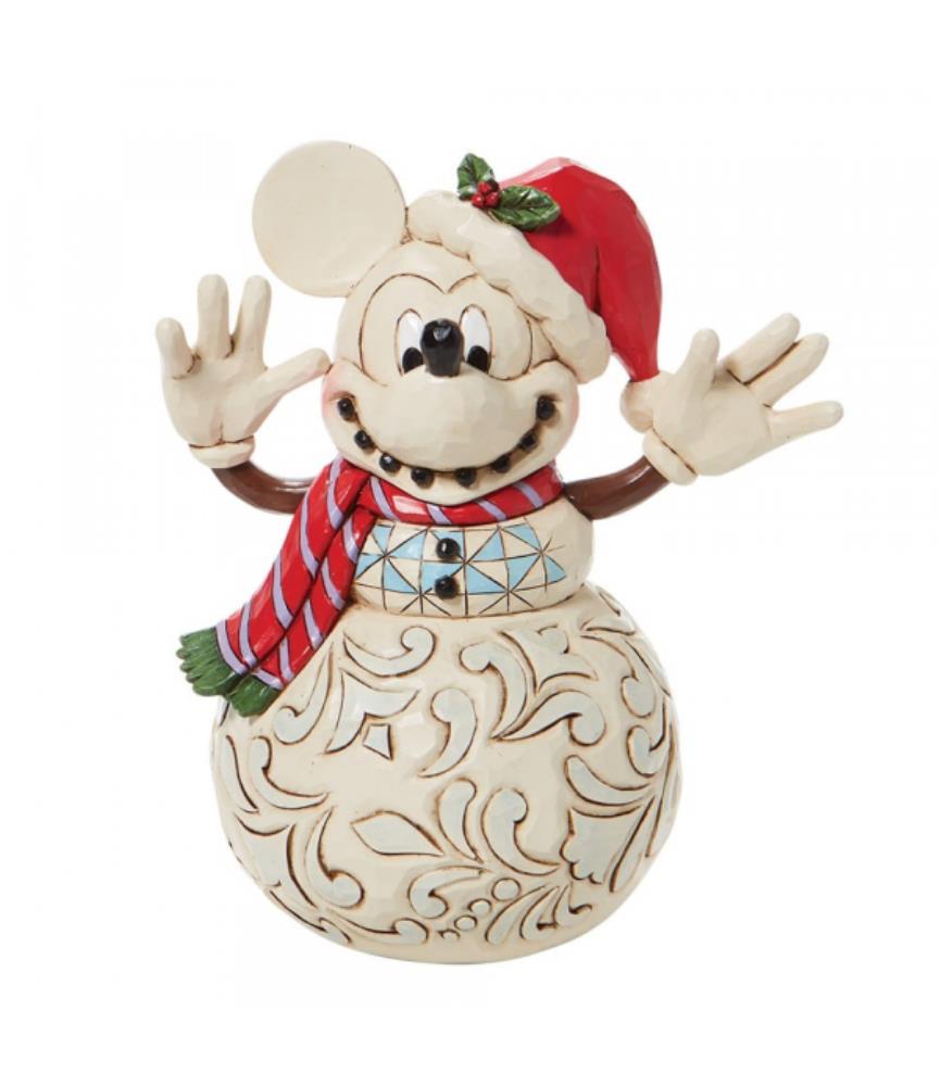 "Snowy Smile": Mickey Mouse Snowman