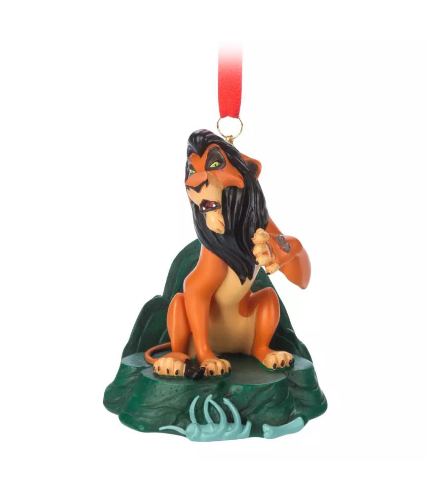 Scar Sketchbook Ornament, The Lion King