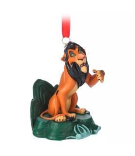 Scar Sketchbook Ornament, The Lion King