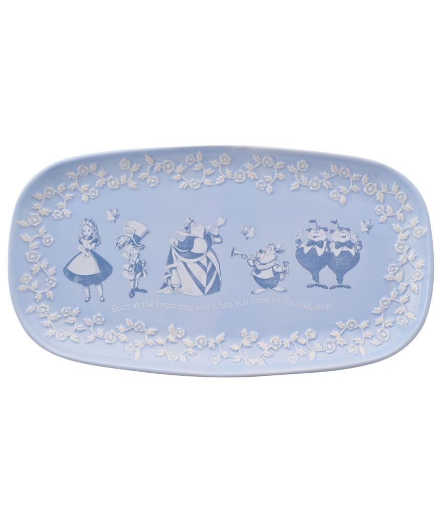 Alice in Wonderland serving plate
