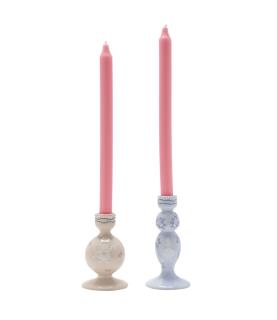 Alice in Wonderland set of 2 candle holders