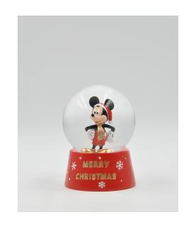 Mickey LED Snow Globe Merry Christmas