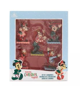 Mickey Mouse and Friends Ornament Set