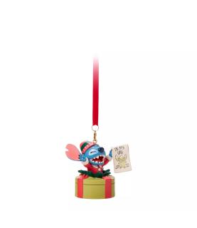 Stitch Festive Sketchbook Ornament, Lilo & Stitch