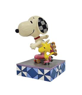 The Wheel Deal: Snoopy Roller Skating Figurine