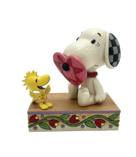 Love & Laughter: Snoopy with Heart on Nose