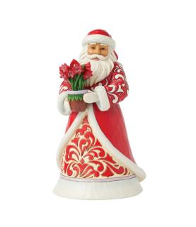 Blooms of the Season: Santa with Blooming Amaryllis (Exp 2025-06-30)