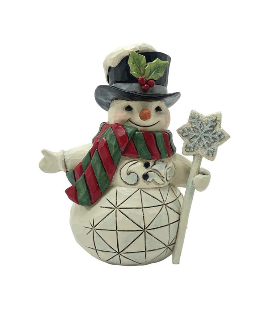Snowman with Snowflake Staff Mini Figurine (Exp 2025-08-27)