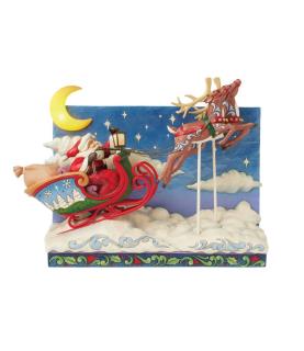 St. Nicholas is on His Way (Musical LED Santa Sleigh with Reindeer (Exp 2025-08-11)