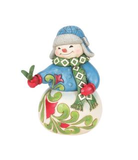 Wishing You a Cozy Christmas: Snowman with Evergreen Sprig (Exp 2025-08-27)