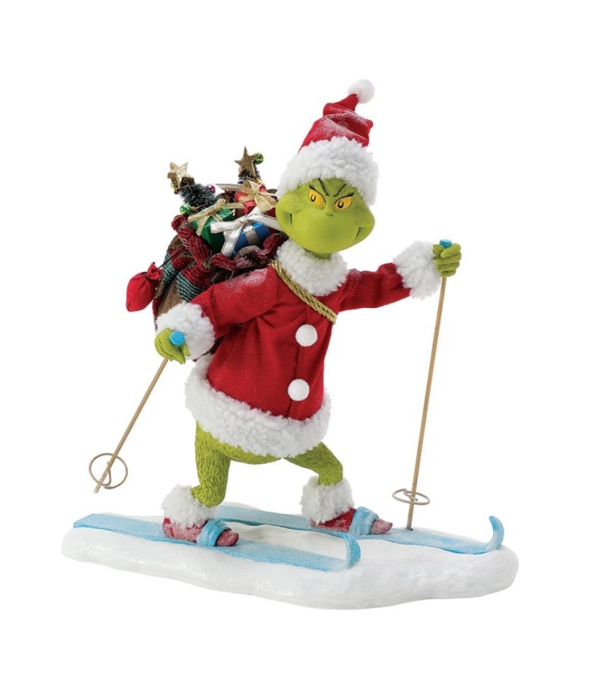 Grinchy Delivery: Grinch on Skis (Expected)