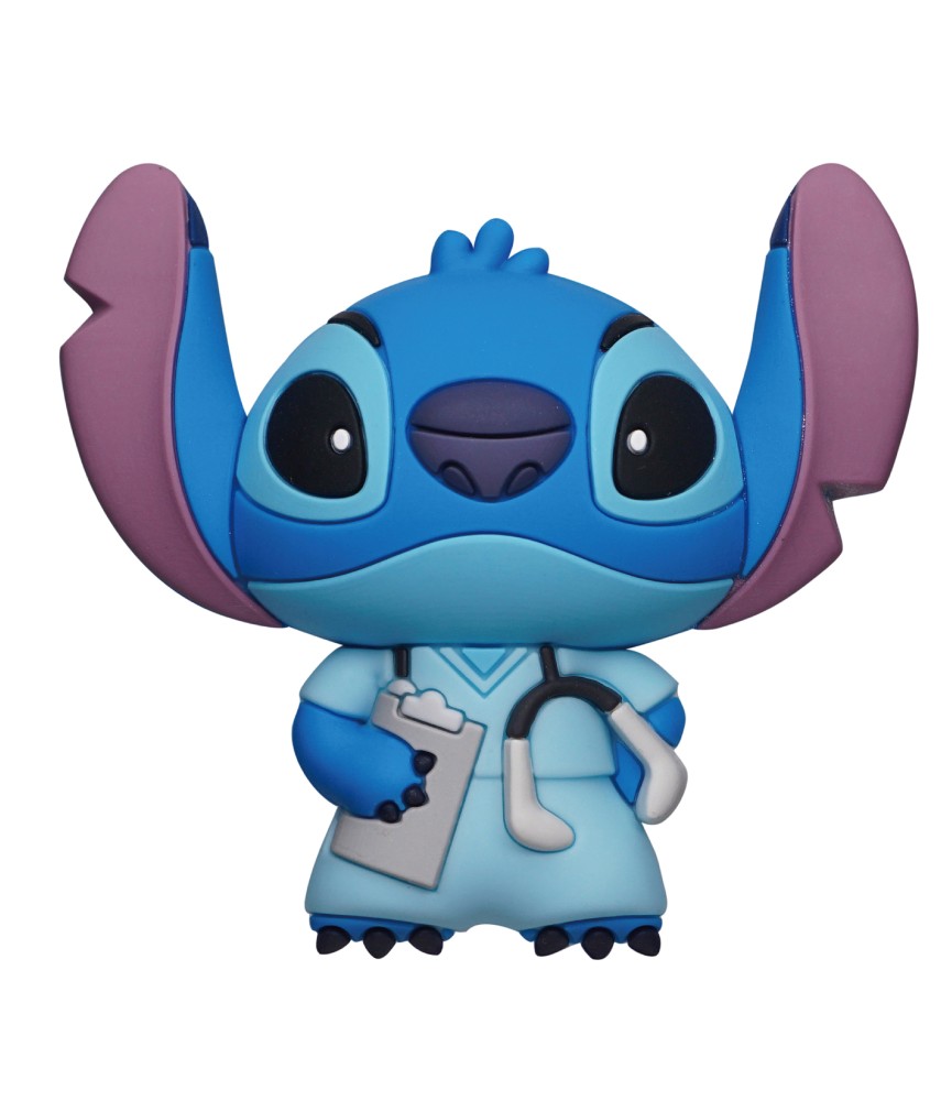 Stitch nurse - 3D foam collectible magnet