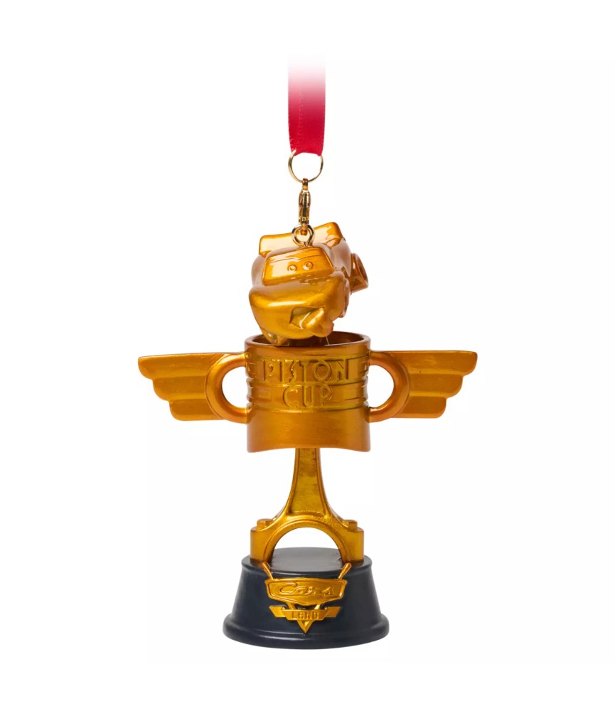 Lightning McQueen Piston Cup Trophy Sketchbook Ornament – Cars Land