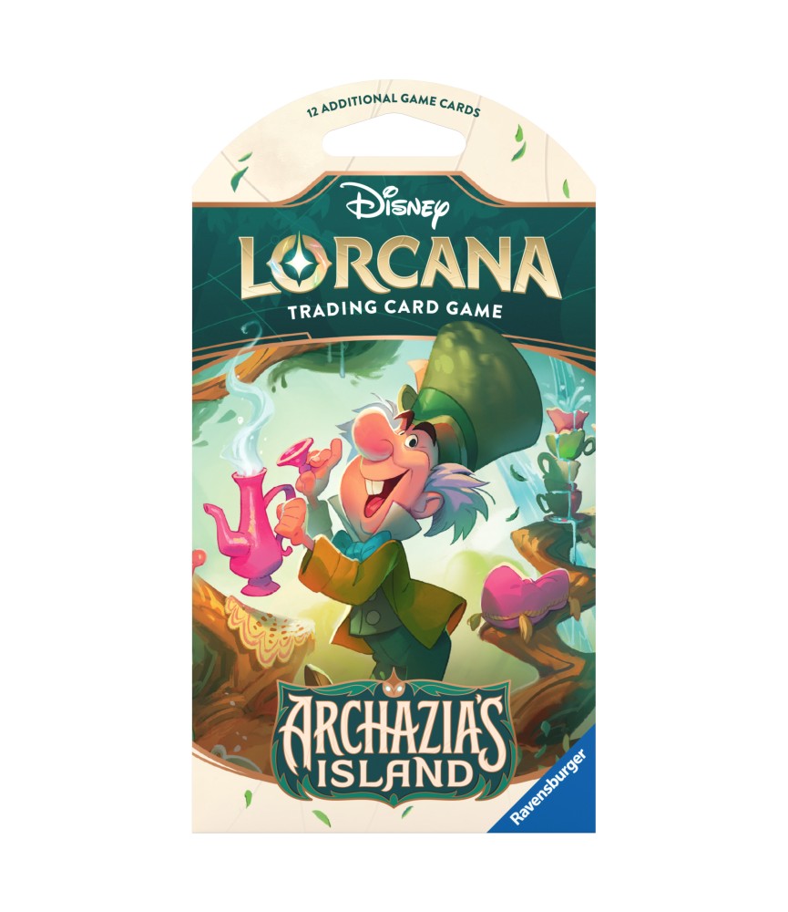 Lorcana w7: Sleeved Booster: Archazia’s Island - UK - Mad Hatter
