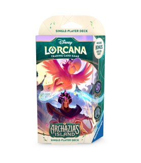 Lorcana w7: Starter Deck: Archazia’s Island - UK - Iago - Jafar