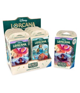 Lorcana w7: Starter Deck: Archazia’s Island - UK - Iago - Jafar