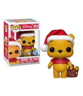 Holiday POP! Disney Vinyl Figure Winnie the Pooh (Diamond Glitter) (#614)