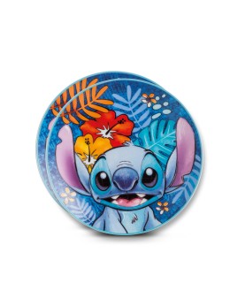 2 piece dessert plate Stitch Blue