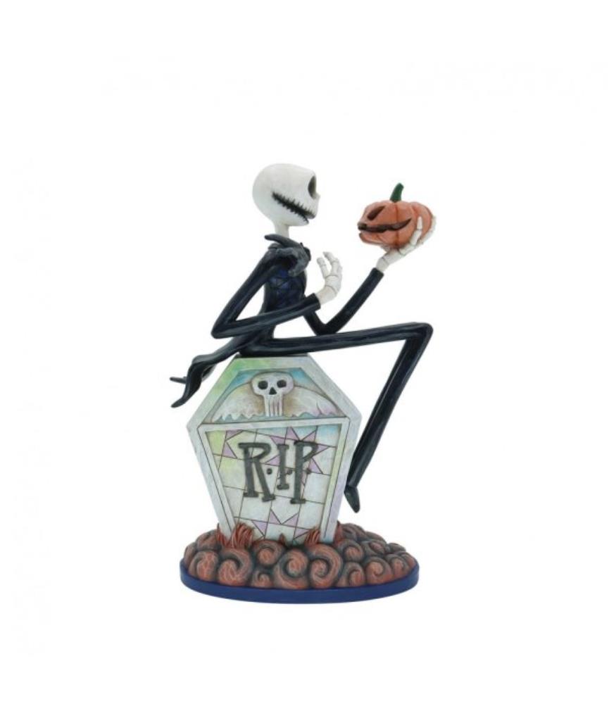 Jack on Gravestone Figurine