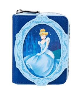 Loungefly Zip Around Wallet: Cinderella 75th Anniversary