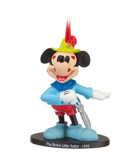 Walt Disney Studios Mickey Mouse Ornament Set: Brave Little