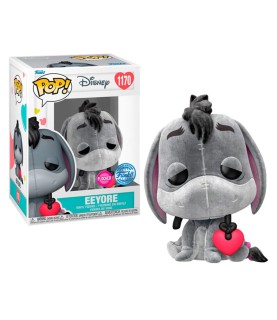 Pop! Disney: Flocked Eeyore with Heart (#1170) (Expected)