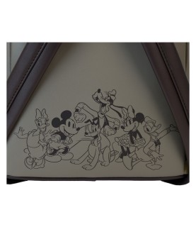 Loungefly Mini Canvas Backpack - Mickey and friends