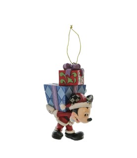 Mickey with Gifts on his Back Hanging Ornament (Expected)