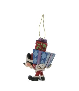 Mickey with Gifts on his Back Hanging Ornament (Expected)