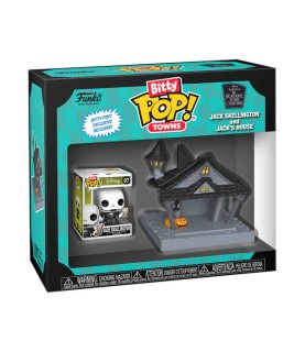 Pop! Disney: Bitty Pop Town - Jack Skellington and Jack's house (Expected)