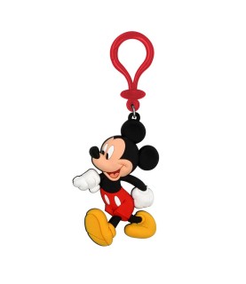 Mickey (Walking) - Soft Touch Bagclip Keychain