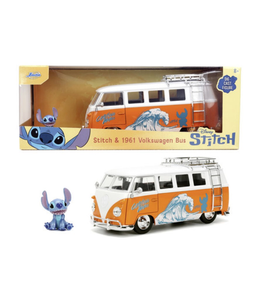 Stitch & 1961 VW Bus - 1:24 (Expected)