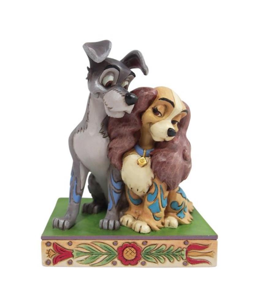 Lady & the Tramp Love Figurine