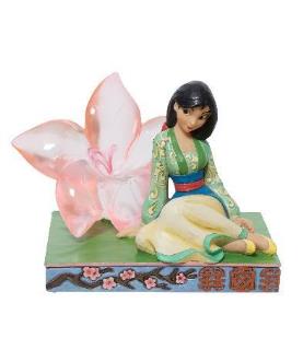 Mulan with Clear Resin Cherry Blossom