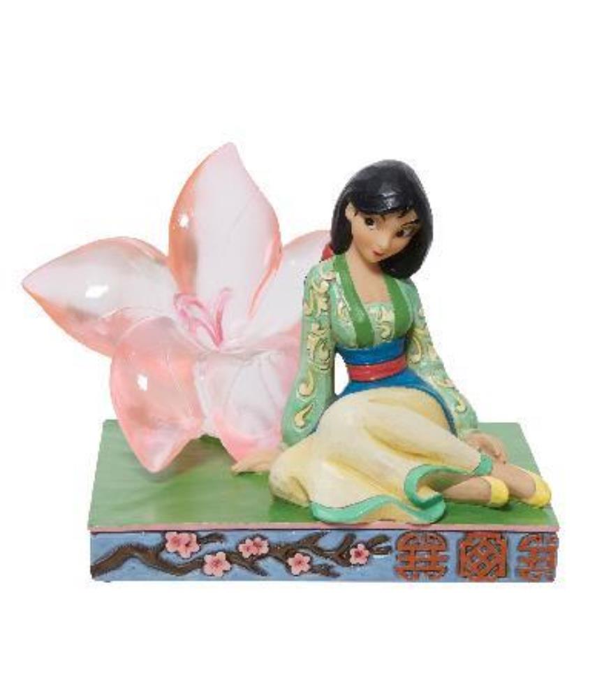 Mulan with Clear Resin Cherry Blossom