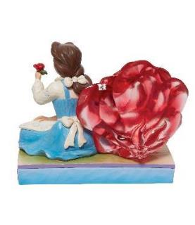 Belle with Clear Resin Rose