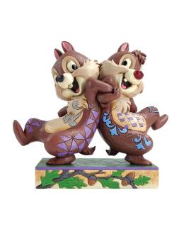 "Misschieveous Mates": Chip & Dale (Signed by Jim Shore)