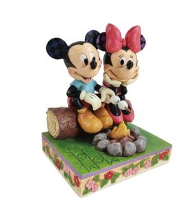 "Love warms the heart": Mickey and Minnie Campfire