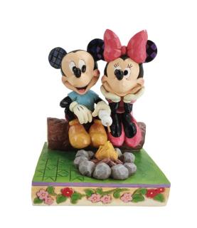 "Love warms the heart": Mickey and Minnie Campfire