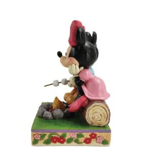 "Love warms the heart": Mickey and Minnie Campfire