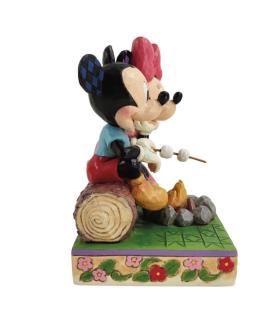 "Love warms the heart": Mickey and Minnie Campfire
