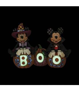 "Cutest Pumpkins in the Patch": Mickey & Minnie Mouse Boo Pumpkins