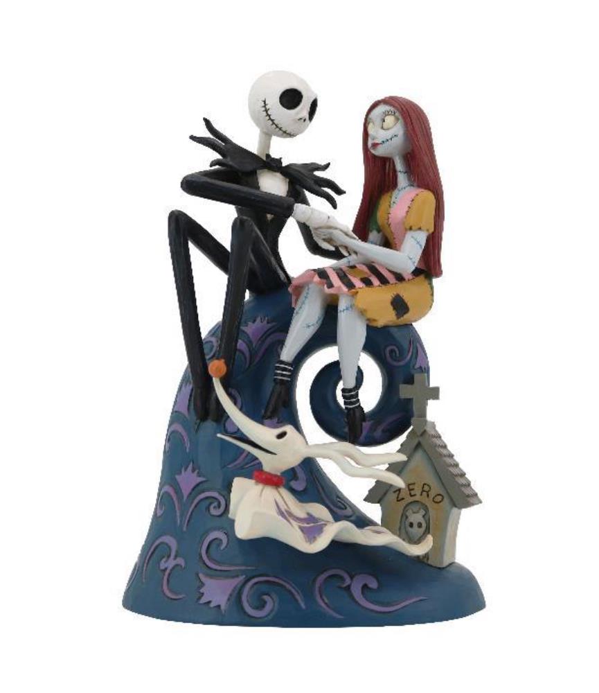 Nightmare, Jack, Sally, Zero and his Gravestone