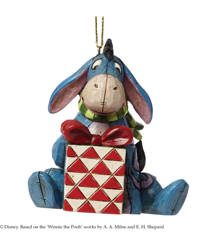 Eeyore hanging ornament
