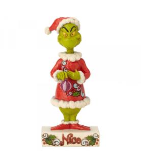 Two-sided Naughty/Nice Grinch Figurine