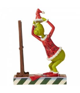 Grinch Getting Dressed in Santa Suit