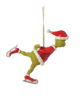 The Grinch Ice Skating Hanging Ornament