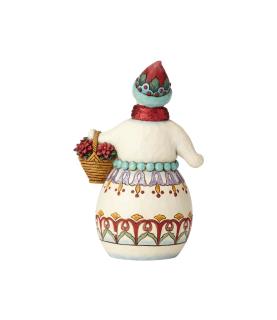 Wonderland Snowman with Basket