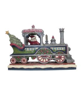 Victorian Santa in Train