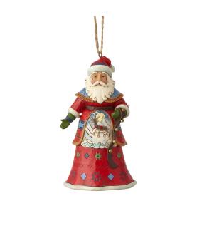 Lapland Santa with Bells ornament